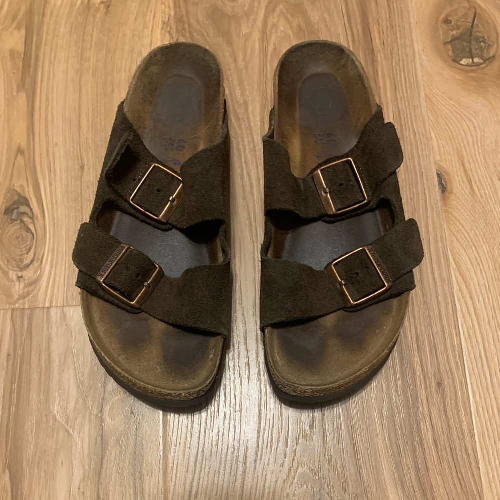 Birkenstock Brown Suede  Size 40